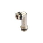Coude double mle 1 / 2 ; (15 / 21) pour raccord robinet thermostatique de radiateur / installation existante ...