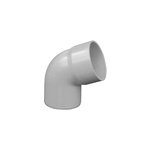Coude de gouttire 67 mf 25 gris fitt