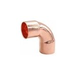 Coude grand rayon  souder embouts femelles angle 90 pour tube cuivre 28