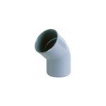 Coude pvc mâle femelle fitt45° ø125 mm fitt Coude pvc mâle femelle fitt45° ø125 mm fitt
