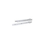 Coulisses � galets pour tiroirs, fixation dessous, en acier �poxy diall l. 30 cm