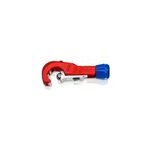 Coupe tube acier inoxydable knipex Ø35 mm rouge et bleu Coupe tube acier inoxydable knipex Ø35 mm rouge et bleu