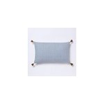 Coussin goodhome campton bleu 30 x 50 cm