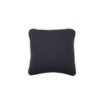 Coussin nid d'abeille bleu goodhome 50x50 cm en coton