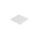 Couvercle de bote de drivation jacobsen 108 x 108 mm  visser