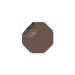 Couverture d'hiver piscine br�hal 2, 06 x3, 65m gris fonc� - just'apos�