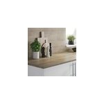 Cr�dence de cuisine aspect bois brut goodhome l. 200 x 60 cm x �p. 8 mm