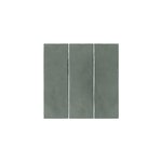Crdence de cuisine dcor zellige vert l. 200 x h. 60 x ep. 0, 3 cm
