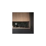 Crédence de cuisine effet zellige carrelage noir idpanneaux l. 255 x h. 60 cm Crédence de cuisine effet zellige carrelage noir idpanneaux l. 255 x h. 60 cm
