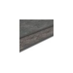 Cr�dence de cuisine nepeta r�versible aspect marbre gris et c�ramique goodhome l. 200 cm x h. 60 cm x ...