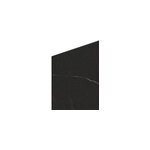 Cr�dence de cuisine r�versible 1 face aspect marbre noir / 1 face noir mat goodhome nepeta l. 200 x l. ...