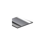 Cr�dence r�versible miroir / aluminium brut 1 x 0. 50 m �p. 3 mm