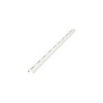 Crémaillère double perforation twinny 50cm blanc form Crémaillère double perforation twinny 50cm blanc form