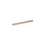 Crémaillère pour étagère l. 200 cm x l. 2, 5 cm, bois hêtre Crémaillère pour étagère l. 200 cm x l. 2, 5 cm, bois hêtre