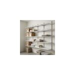 Cr�maill�re twinny double perforation 200 cm blanc form