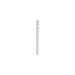 Crémaillère à visser acier 1000 x 16 mm Crémaillère à visser acier 1000 x 16 mm