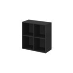 Croisillon pour �tag�re noir goodhome atomia h. 71, 4 x l. 71, 4 x p. 33, 2 cm