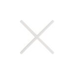 Croisillons en x 1, 5 mm 300 unit�s rubi