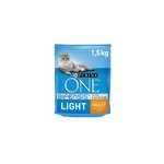 Croquettes pour chat one light poulet et bl 1, 5kg