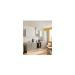 Cuisine complte pr - monte all in alice gris et blanc l. 270 cm avec lectromnager