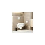 Cuvette suspendue urmia en porcelaine vitrifi�e avec abattant polypropyl�ne blanc