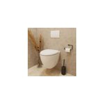 Cuvette wc suspendu en cramique, l. 37, 5 x h. 36, 5 x p. 50 cm, blanc, goodhome kentia