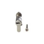 Cylindre de scurit  bouton vachette 30 x 30 mm