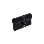 Cylindre de serrure 30x30 mm finition pvd noir vachette v5 3 cls