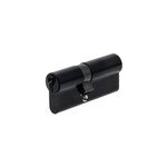 Cylindre de serrure 30x40 mm finition pvd noir vachette v5 3 cls