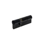 Cylindre de serrure 30x60 mm finition pvd noir vachette v5 3 clés Cylindre de serrure 30x60 mm finition pvd noir vachette v5 3 clés