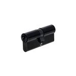 Cylindre de serrure 35x35 mm finition pvd noir vachette v5 3 clés Cylindre de serrure 35x35 mm finition pvd noir vachette v5 3 clés