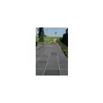 Dalle ardoise noire carrée 50 x 50 x 1 cm Dalle ardoise noire carrée 50 x 50 x 1 cm