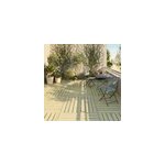 Dalle limari en pin vert l. 100 x l. 100 cm