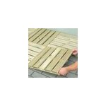 Dalle limari en pin vert l. 50 x l. 50 cm Dalle limari en pin vert l. 50 x l. 50 cm