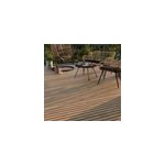 Dalle skien pin marron klikstrom l. 80 x l. 80 cm