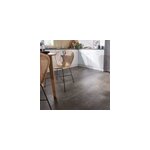 Dalle pvc clipsable gospel bton gris fonc 30 x 60 cm goodhome (vendue au carton)