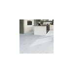 Dalle pvc clipsable mambo 82x42 cm marbre blanc goodhome (vendue au carton)