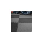 Dalle pvc garage industy eco fortelock gris fonc l. 51 x l. 51 cm