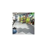Dalle pvc garage industy fortelock anthracite l. 51 x l. 51 cm