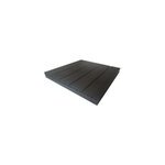 Dalle de terrasse composite anthracite 50 x 50 cm Dalle de terrasse composite anthracite 50 x 50 cm