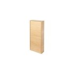Demi colonne de salle de bains faible profondeur goodhome avela placage chne l. 40 x h. 90 cm x p. 15 ...