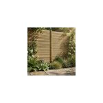 Demi - poteau bois goodhome neva vert h. 240 cm