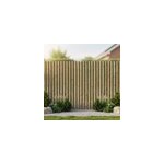 Demi rondin en bois blooma en pin h. 240 cm