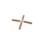 Dessous de plat en forme de croix en bambou