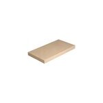 Dessus de muret plat beige 50 x 25 cm