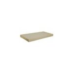 Dessus de muret plat clotre 50 x 23 cm sienne