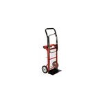 Diable / chariot capacité 80 kg en diable et 50 kg en chariot roues pneumatiques l. 33 x p44, 5 x h119 ... Diable / chariot capacité 80 kg en diable et 50 kg en chariot roues pneumatiques l. 33 x p44, 5 x h119 ...