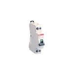 Disjoncteur modulaire phase + neutre 16a 3ka  vis abb