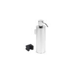 Distributeur de savon mural  clipser inox et noir mat inter cosmopolitan