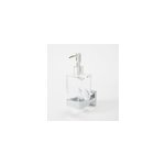 Distributeur de savon mural en verre et chrom alessano goodhome